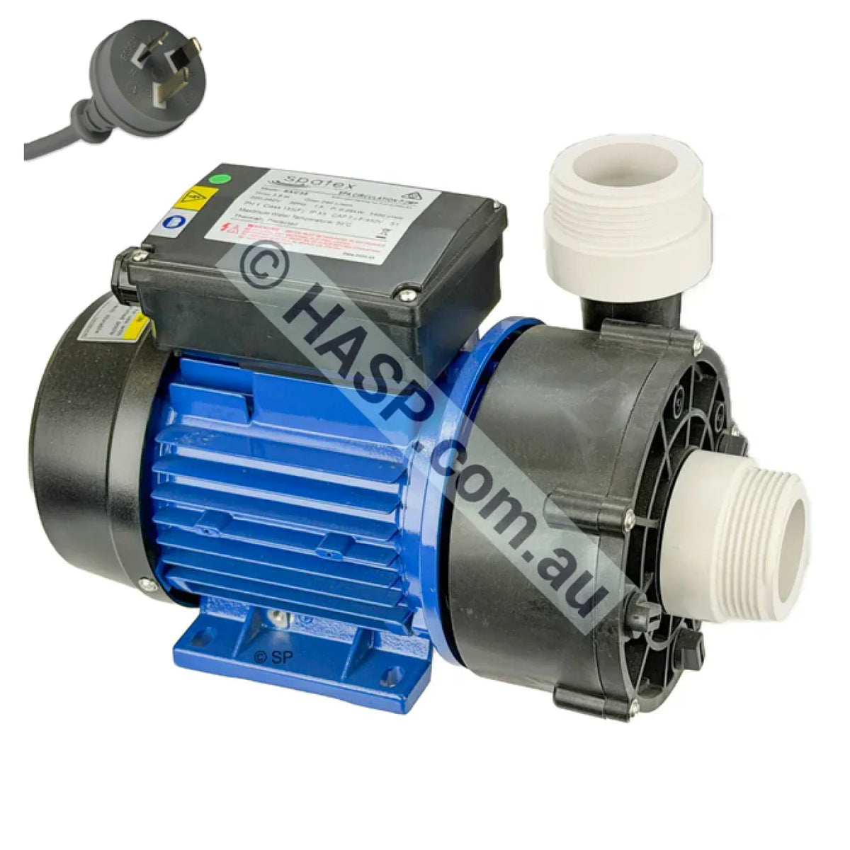 Aquaflo Circ-Master HP Replacement, SXC35 Circmaster Kit (CMHP / CMCP / Emerson) - 3-pin C38 - Standard Aus 10A Plug