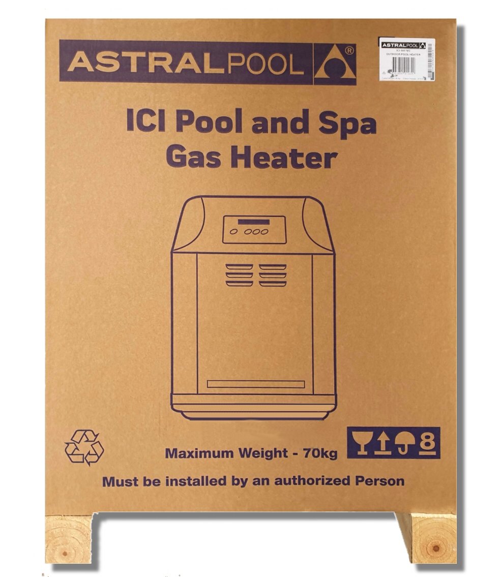 AstralPool ICI 200 Gas Pool & Spa Heater - New for 2020 - Vic Only - Heater and Spa Parts