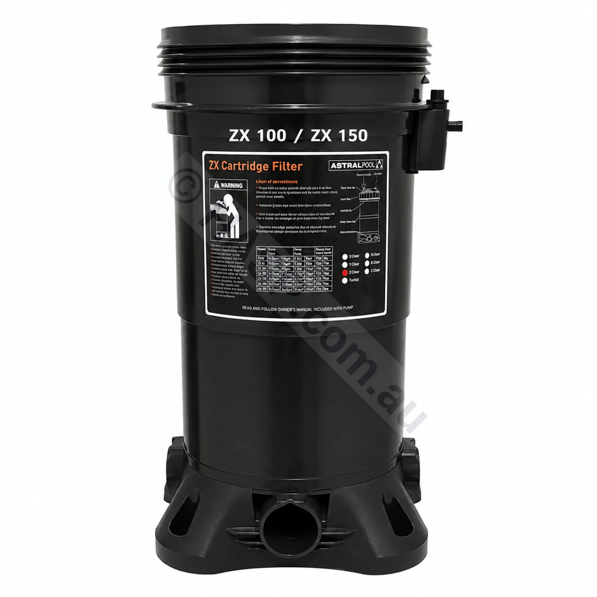 Astralpool Body Tank Only ZX 100 & ZX 150 Filter 7821202