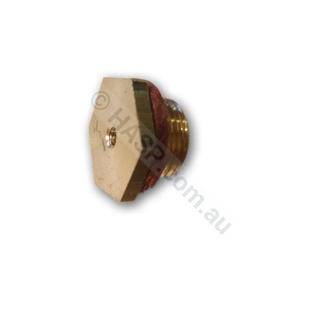 Astralpool Hurlcon Brass Plug for Hi-Limit Switches HX, JX, Viron, MX, HiNRG - also Jacuzzi - Heater and Spa Parts