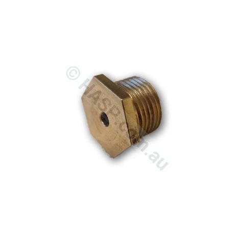 Astralpool Hurlcon Brass Plug for Hi-Limit Switches HX, JX, Viron, MX, HiNRG - also Jacuzzi - Heater and Spa Parts