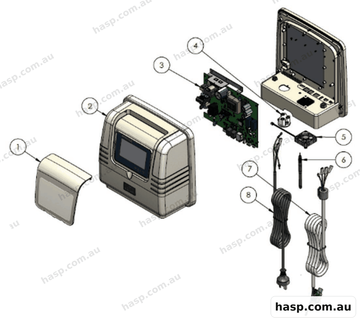 AstralPool HALO AND HALO PURE CHLORINATOR Spare Parts