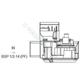 Hurlcon Astralpool Gas Regulator Valve For Hx 70 120 Jx 130 160 And Wx Heaters Gas Heater Parts