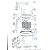 Astralpool Hurlcon GX Middle Body O-ring Gasket - Obsolete
