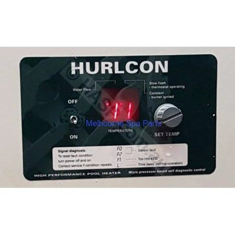 Hurlcon HX70 / HX120 / HX150 & WX - 70275HX Thermostat PCB - and Labels - Heater and Spa Parts
