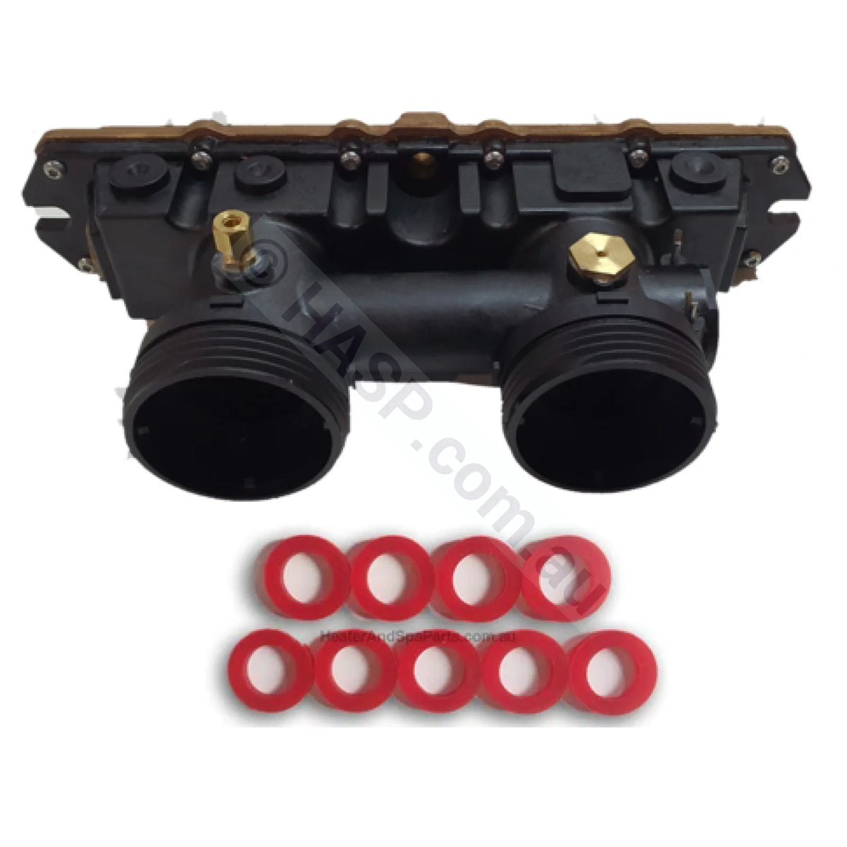 Hurlcon Astralpool MX125 thru 500 In/Out Manifold Complete - MX 125 150 200 300 400 - Heater and Spa Parts