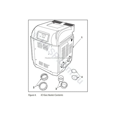 AstralPool ICI 400 Gas Pool & Spa Heater