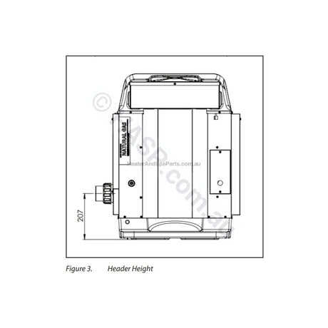 AstralPool ICI 400 Gas Pool & Spa Heater
