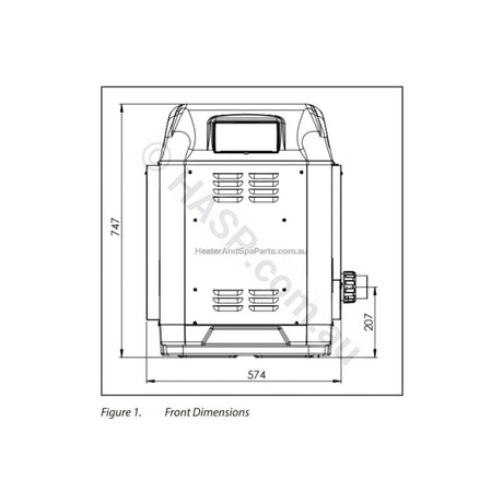 AstralPool ICI 400 Gas Pool & Spa Heater