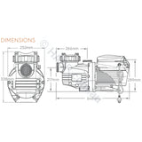 Astralpool Viron P520C XT Variable Speed Pool Pumps GENUINE Pump