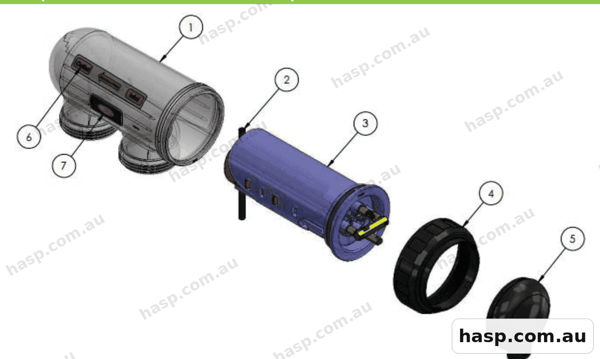AstralPool VX - E25/35 CELLS (FROM AUGUST 2018) Spare Parts