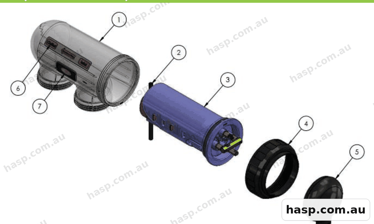 AstralPool VX - E25/35 CELLS (TO JULY 2018) Spare Parts