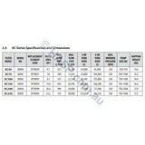 Astralpool XC 75 cartridge filter dimensions