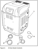 AstralPool ICI 200 Gas Pool & Spa Heater - New for 2020 - Vic Only - Heater and Spa Parts