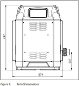AstralPool ICI 200 Gas Pool & Spa Heater - New for 2020 - Vic Only - Heater and Spa Parts
