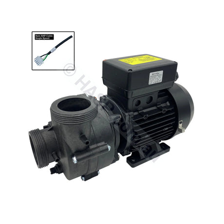 Balboa 4HP / 3HP / 2HP - One-Speed - Ultimax Spa Jet Booster Pump - Ultima Vico - Pump