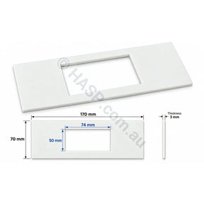 Balboa Spatouch Mini Adapter Facia Plate - 170mm x 70mm