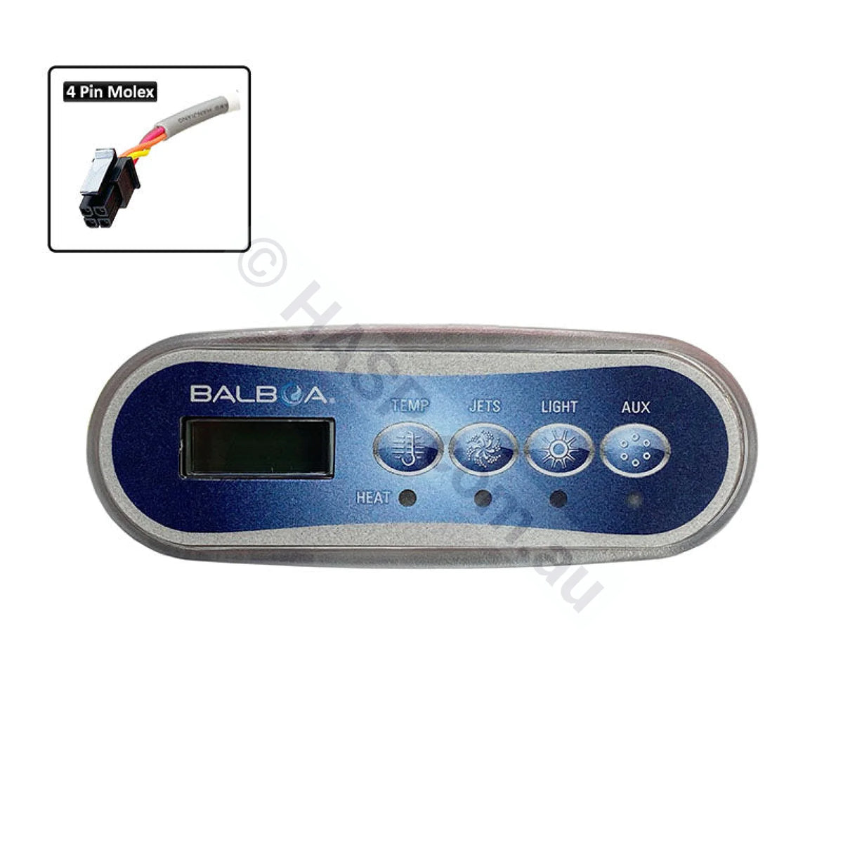 Balboa TP200T Touchpad Topside Control Panel - 4 button - Pool & Spa