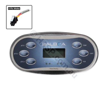 Balboa Tp600 Touchpad Keypad Control Panel - 6 Button Oval Jets 1 2 3 Aux