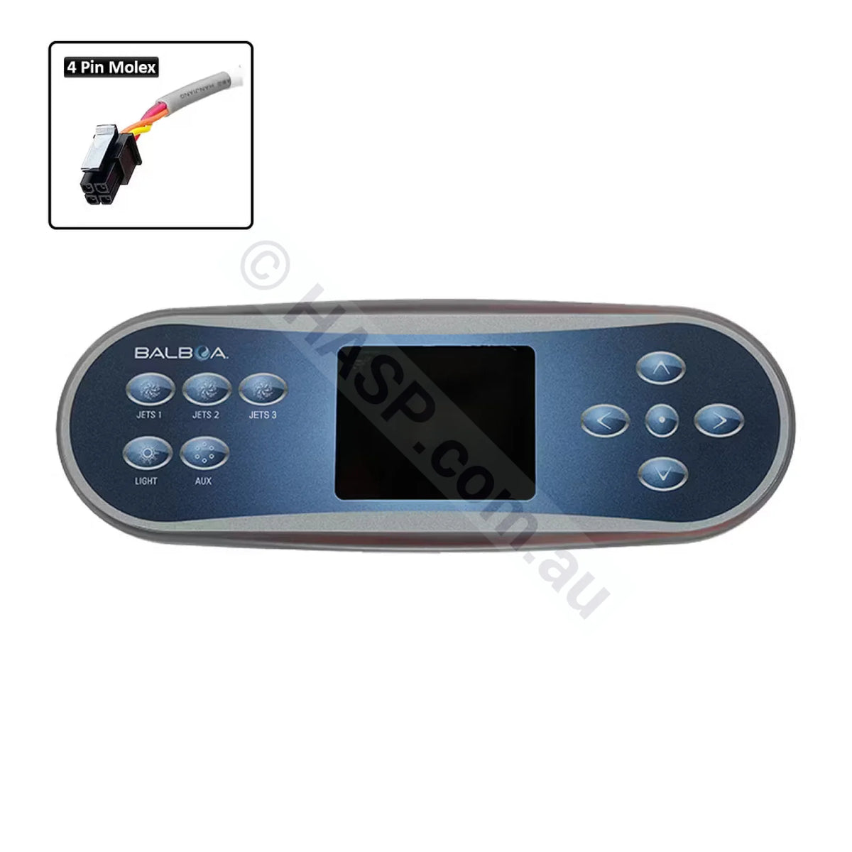 Balboa TP700 Touchpad - Colour Screen - 9 button / 10 button - Jets 1 | Jets 2 | Jets 3 | Light | Aux - Touchpads
