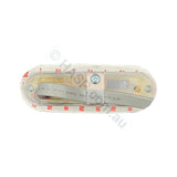 Balboa VL200 4 Button Mini Oval Touchpad Control Panel Keypad - B-52144 - Touchpads