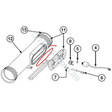 Davey SpaQuip Heater Element 'Boss' O-ring for Old-Style Heater Tubes - Pre 2015 - Heater and Spa Parts
