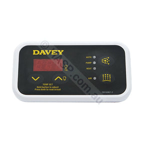 Davey SpaQuip Spa Power SP 400 500 600 601 Rectangle 4-Button Touchpad Control Panel Key Pad - Touchpads