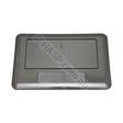 Davey Spaquip Wide Mouth Weir Door Frame Assembly - Charcoal / Graphite - Filter Parts
