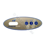 Designer Spas - 3-Button - Balboa VL200 Touchpad Overlay - Heater and Spa Parts