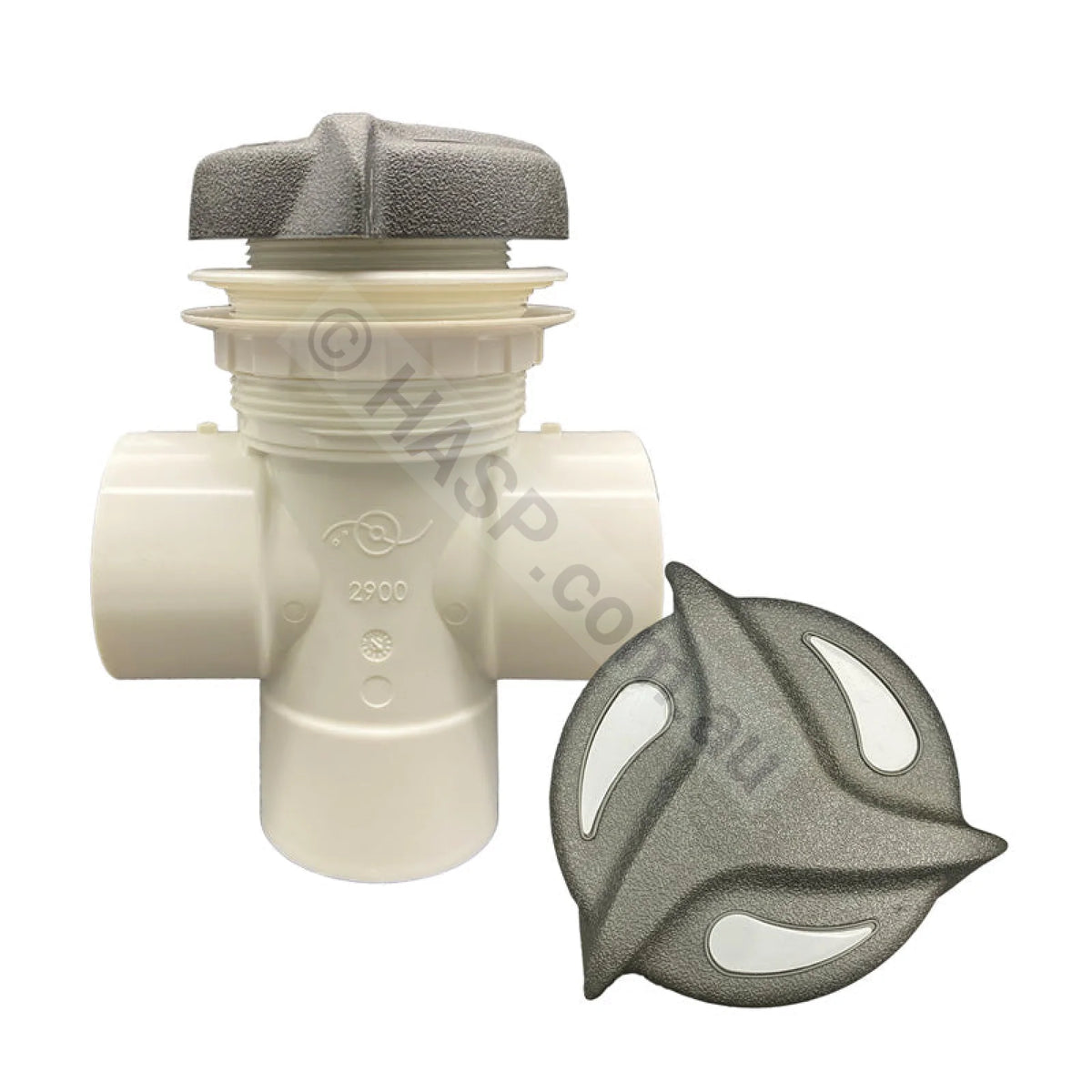 Edgetec 50mm Diverter Valve - Sea Breeze - Tri-Star Shape - diverter