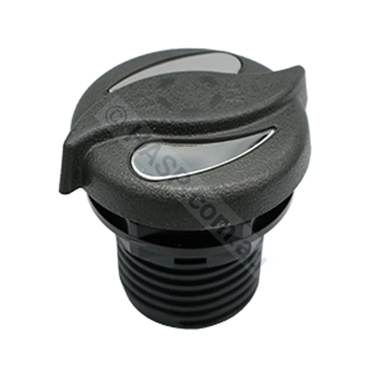 Edgetec Airon Sea Breeze Air Control w/ Stainless - Teardrop Raindrop S-handle - Pool & Spa