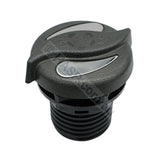 Edgetec Airon Sea Breeze Air Control w/ Stainless - Teardrop Raindrop S-handle - Pool & Spa