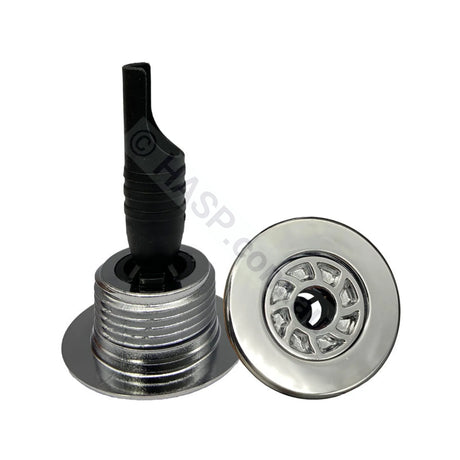 Edgetec / Decina Quick Fit Micro Jet Internal - Chrome - 40mm - Pool & Spa