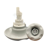 Edgetec Excess Spa Pool Jet - Twirl Directional - Graphite Gray - 100mm - Pool & Spa