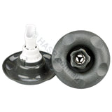 Edgetec Excess Spa Pool Jet - Twirl Directional - Graphite Gray - 100mm - Heater and Spa Parts