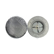 Edgetec SLP Spa Bath Suction - Chrome - 100mm - 192lpm - Wave Wavy Face - suctions