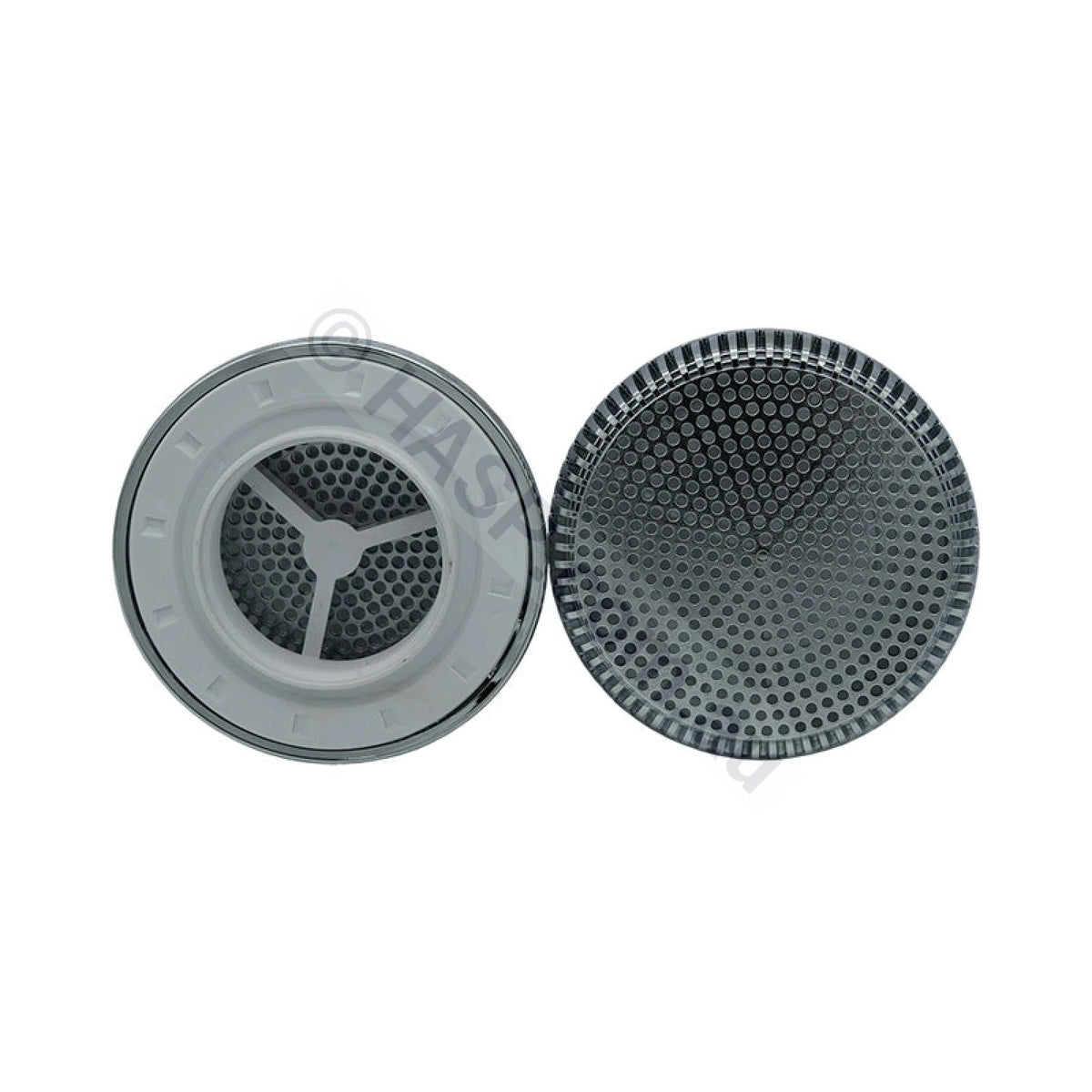 Edgetec Spa Bath Suction - Chrome - 100mm - 192lpm - Obsolete (No Longer Available) - suctions