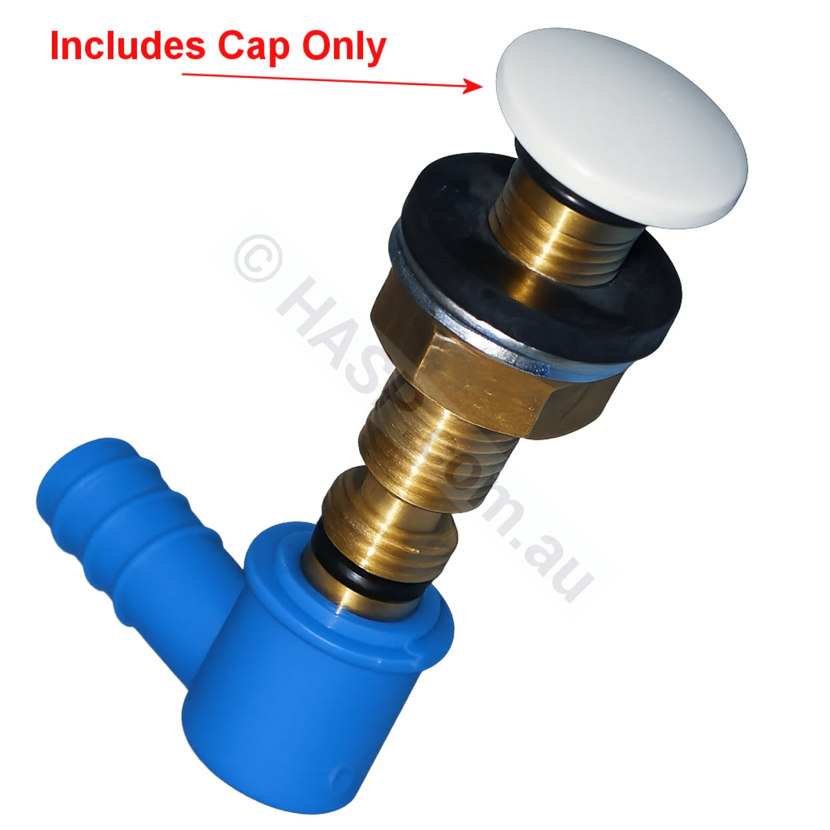 Englefield Spa Bath Air Injector Cap / Air Jet Cap - 23mm OD - Pool & Spa