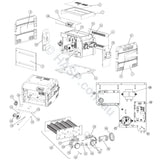 Hayward Gas Heater Parts List - H150FD H250FD H400FD