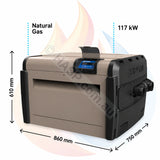 Hayward H400 Gas Pool Heater - H-Series - Natural Gas