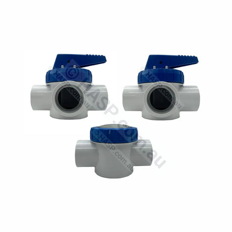 Heat Pump 3-Way Valve Installation Kits - Jandy or PoolQuip - 40mm / 50mm - 40mm - PoolQuip (standard) - Pool & Spa