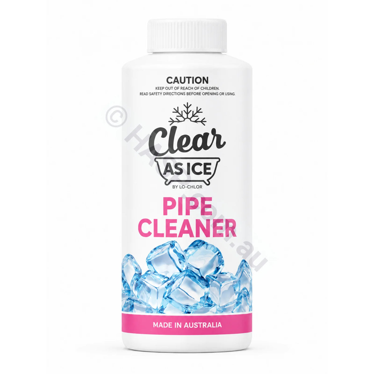Ice Bath Pipe Cleaner - by Clear as Ice - LoChlor - Ice Bath Water Care