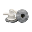 Macro Jet - 5-Scallop w/ Body - Grey - 55mm - Pool & Spa