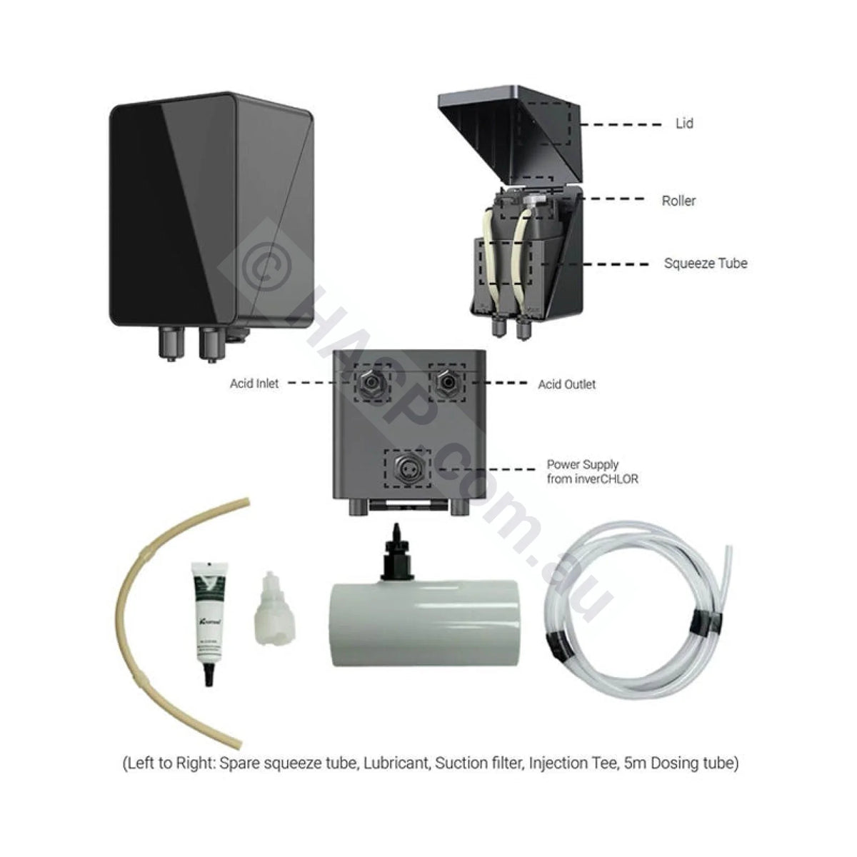 Madimack pH Doser Add-on - for Inverchlor