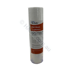 Melt Blown Sediment water filter cartridge, 5 micron, 2.5" x 10" Slimline (FC-MB2510-5)