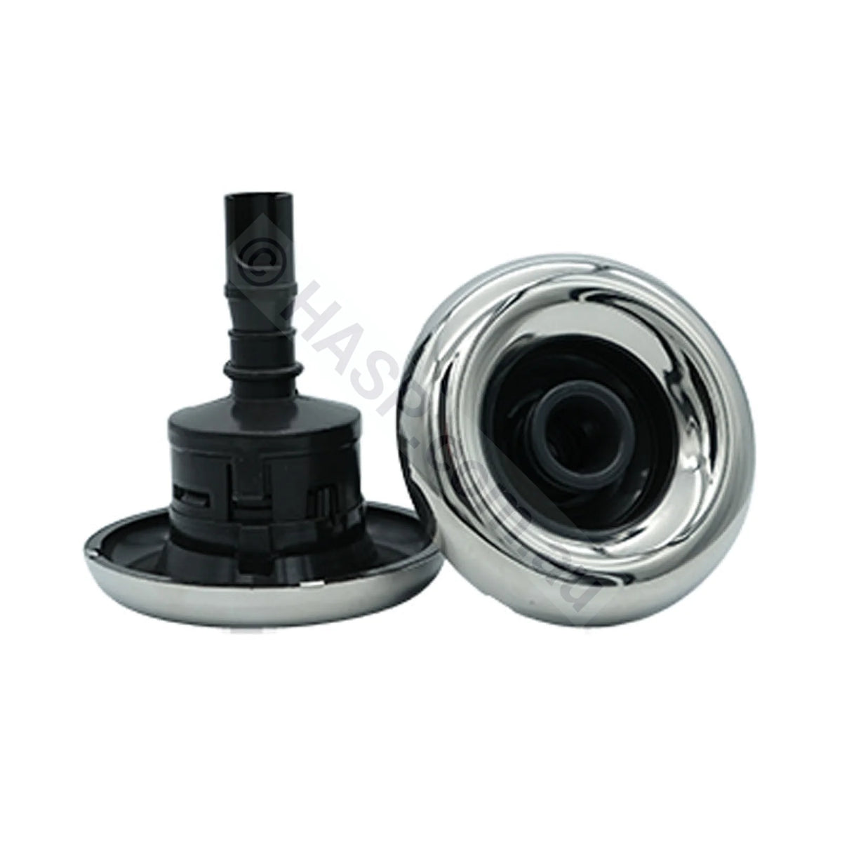 Mini Hurricane Spa Jet Directional - Charcoal & Stainless Steel - 75mm - Jets