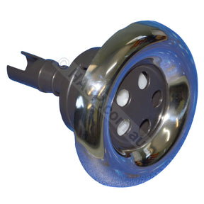 Mini Hurricane Spa Jet Pulse - Charcoal & Stainless Steel - 75mm - Heater and Spa Parts