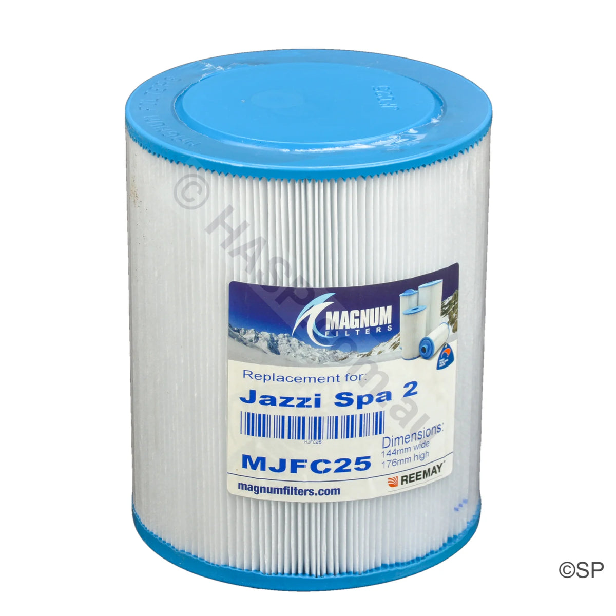 Spatex MJFC25 Jazzi Spas C25 Fine Thread Filter Cartridge - 177mm x 144mm