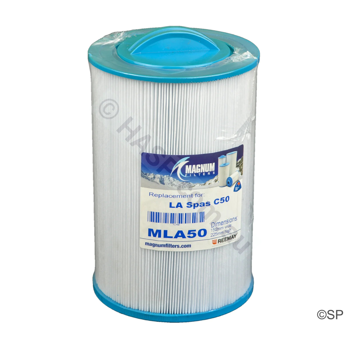 Spatex MLA50 LA Spas 50 Fine Thread Filter Cartridge