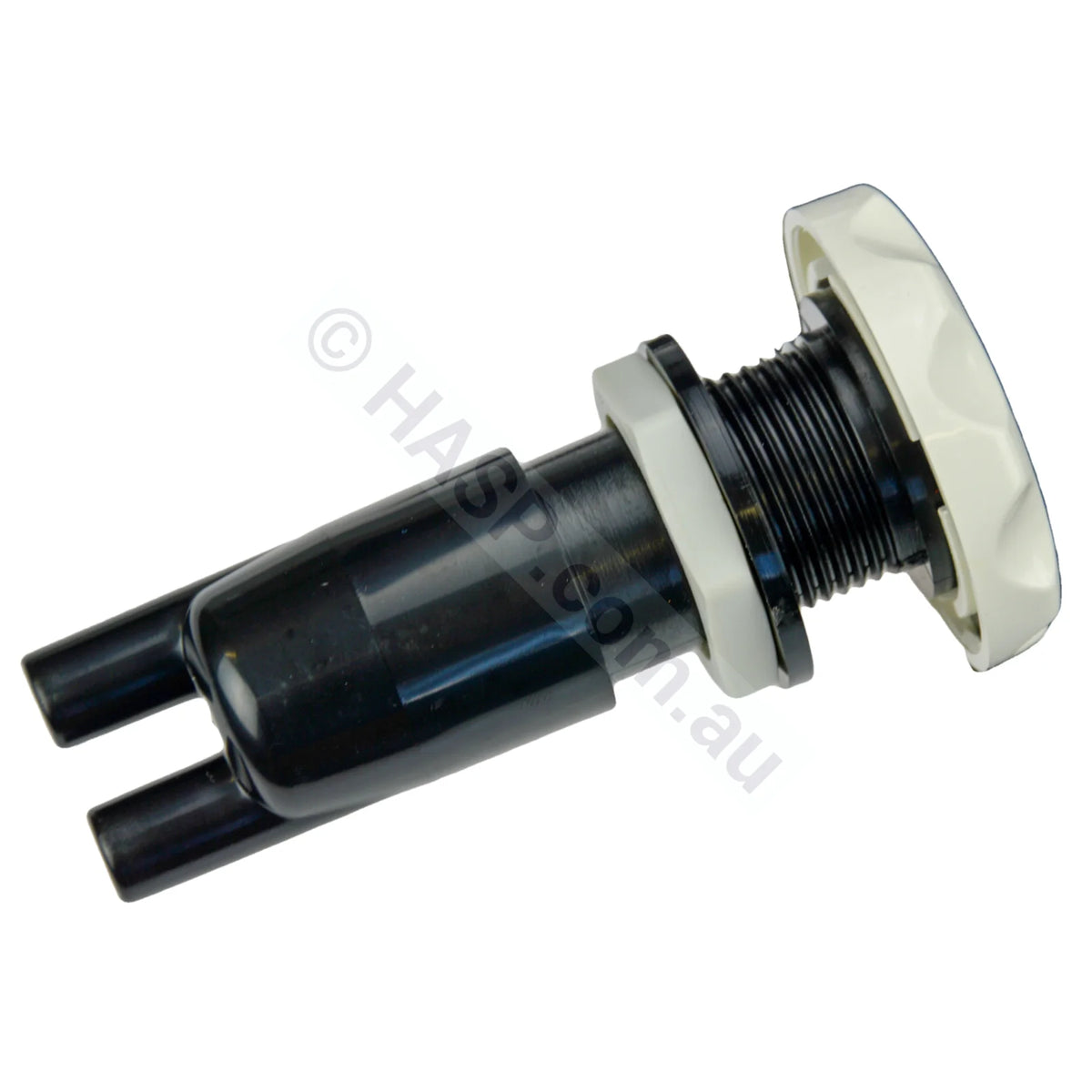Onga Classic Air Control Venturi - White - Dual Barb - 50mm Diameter - OBSOLETE - Heater and Spa Parts